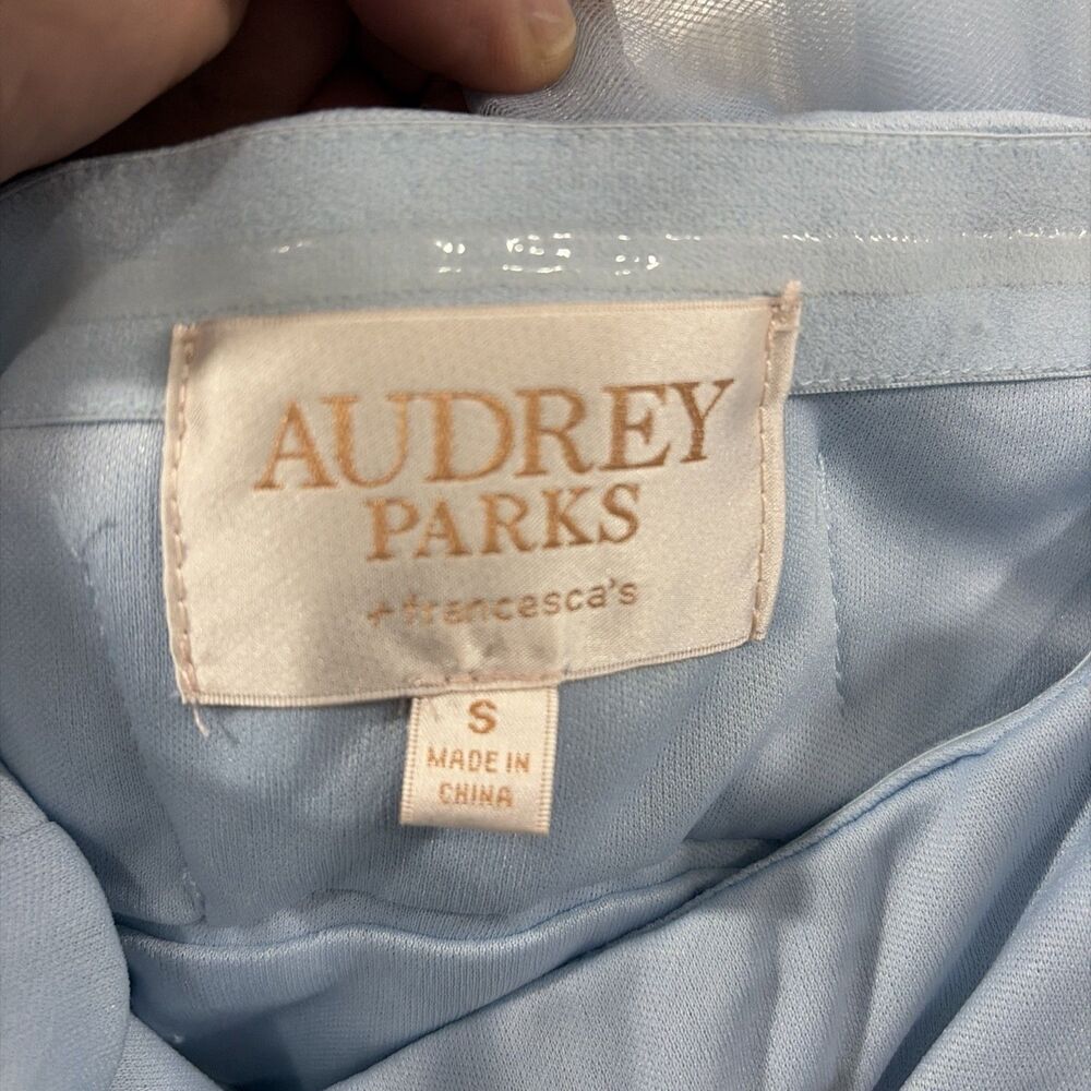 Audrey Parks Francescas Blue Dress Women’s Size Small - Picture 5 of 5